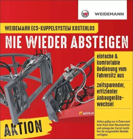 Weidemann HYDRAULIKQUICK / EASYCOUPLER SYSTEM