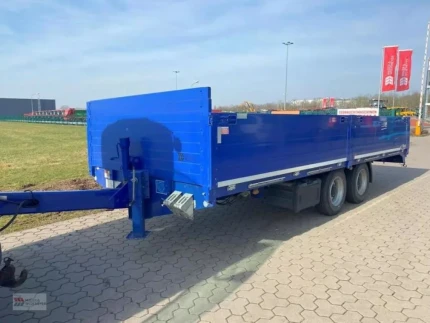 Fliegl TPS 118 BAU PLATTFORM ANHäNGER