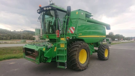 John Deere C670 + GERINGHOFF VS610