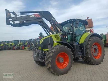 Claas AXION 870 CMATIC CEBIS + MX FRONTLADER T 418