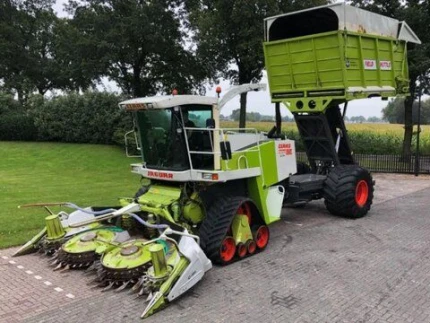 Claas JAGUAR 880 FIELD SHUTTLE, ORBIS 450 TS, RAUPE