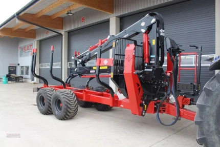 Remorque forestière