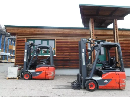 Fenwick Linde 2 STK E16C-02 EVO TRIPLEX 4,62 METER !!