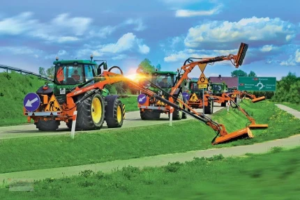 Inconnu SAMASZ KWT 651 AUSLEGEMULCHER