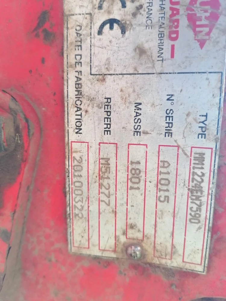 Kuhn MULTIMASTER 122 d'occasion — photo 8