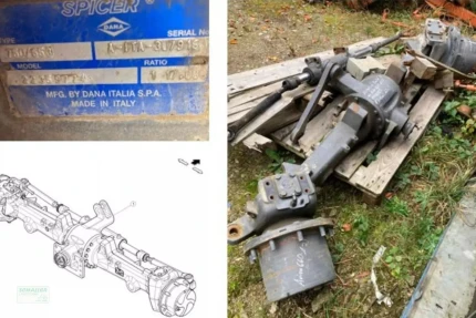 Claas VORDERACHSE CLAAS ARION 600 DANA 750/653