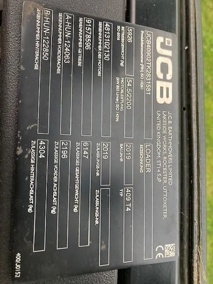 JCB 409