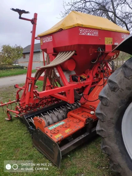 Gaspardo MERITANO KREISELEGGE+ GASPARDO SäMASCHINE