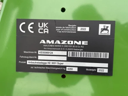 Amazone KE 3001 SUPER