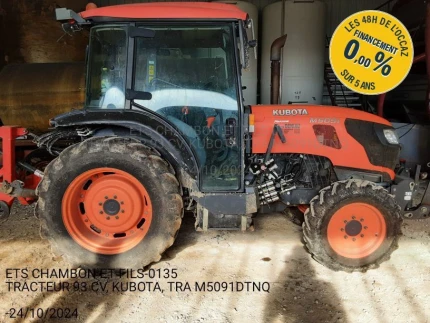 Tracteur agricole - 95 CH - 2350H - 2018