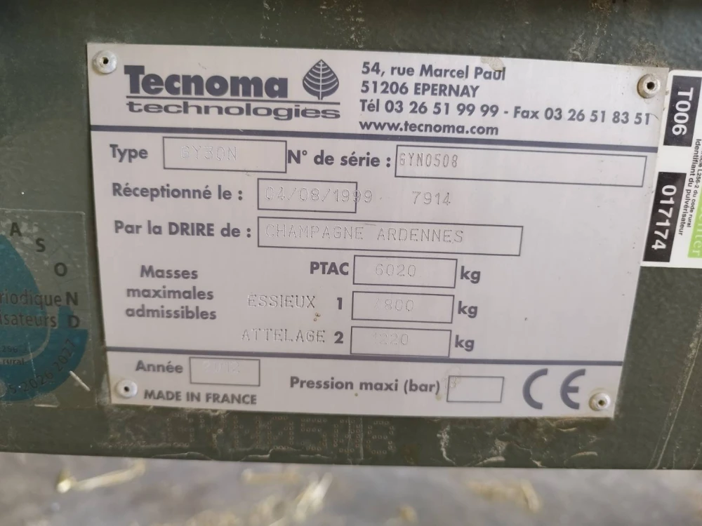 Tecnoma PULVE TRAINE d'occasion — photo 13