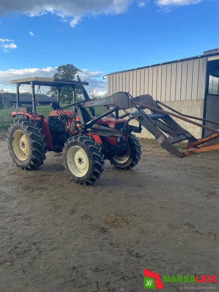 Tracteur agricole - 60CH - 6650H - 1988