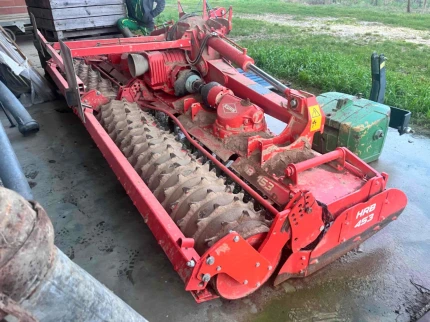 Herse rotative - 4.5M - Rouleau packer - 450CM - 2012