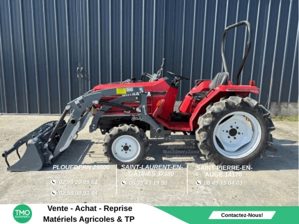 Shibaura SHIBAURA D215 + CHARGEUR FRONTAL JPM GODET MULTIFONCTION