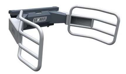 Pince balles enrubannées
