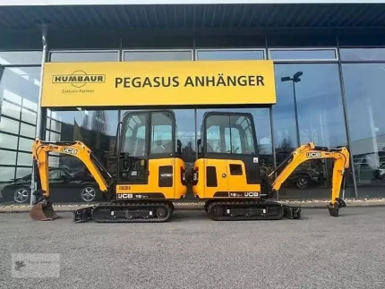JCB 16 C-1 KETTENBAGGER VORFüHRFAHRZEUG TOP MINIBAGGER