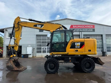 Caterpillar M 316 F //BJ. 2016 / 10175H/SW/ZSA/ROTOTILT/SCHILD