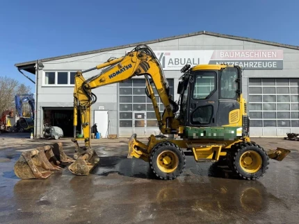 Komatsu PW 98 MR-8 //BJ. 2013/14351H/SW/4 BUCKETS