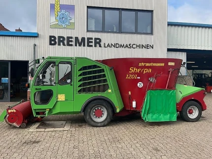 Strautmann SHERPA 1201 25KM/H SCHECKHEFTGEPFLEGT