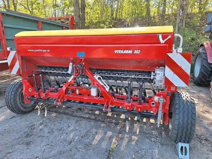 Pottinger VITASEM 302 DRILLMASCHINE SäMASCHINE SCHEIBENSCHARE