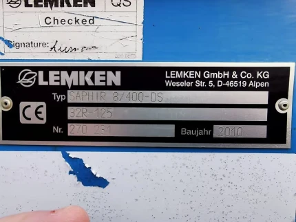 Lemken SAPHIR/ZIRKON