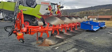 Kuhn VM 123 5H VARIO PFLUG, 5 SCHAR, HYDR. STEINSICHERUNG, VORSCHäLER, VARIBAR