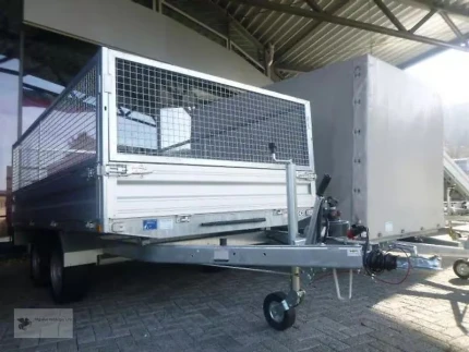 Humbaur HUK 273117 RüCKWäRTSKIPPER STAHLGITTERAUFSATZ 2,7TO NEU