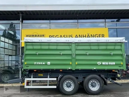 Metal-Fach T755 TANDEMDREISEITENKIPPER NEUFAHRZEUG 18TO AHK