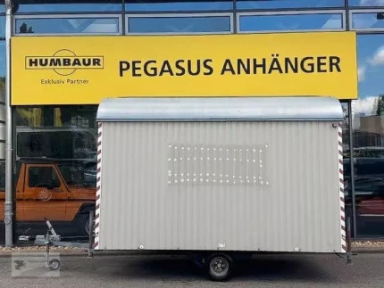 Inconnu BAUWAGEN AUFENTHALTSWAGEN ANHäNGER 1,3T. TüV NEU HBU BME- C21S
