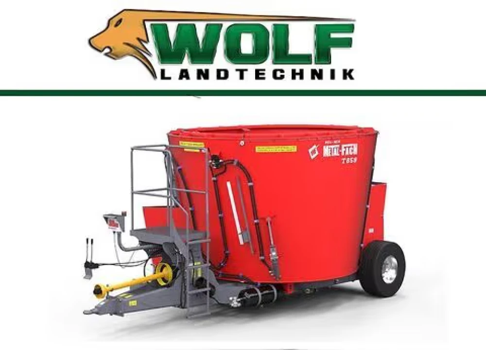 Metal-Fach T659 5M3 OPTIMAL FUTTERMISCHWAGEN | BEST-PREIS d'occasion — photo 1