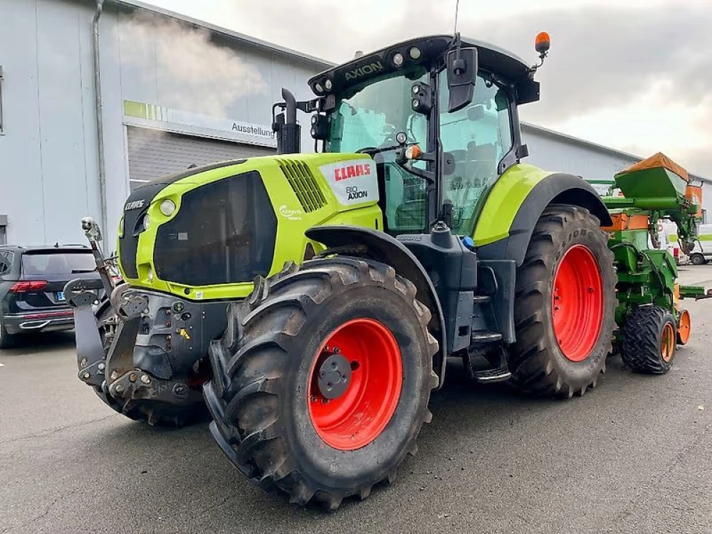 Claas AXION 810 CMATIC, FKH + FZW, NUR 4.514 H ! d'occasion — photo 1