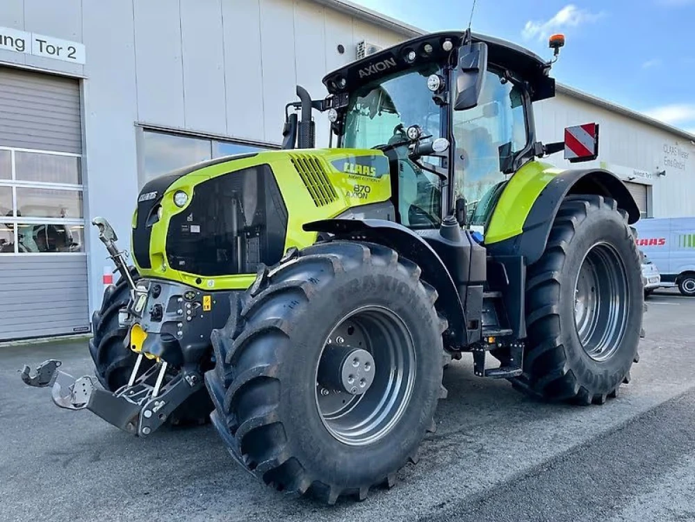 Claas AXION 870 CMATIC CEBIS, NIGHT EDITION +, FKH U. FZW, CEMIS 1200, NUR 526 H ! d'occasion — photo 1