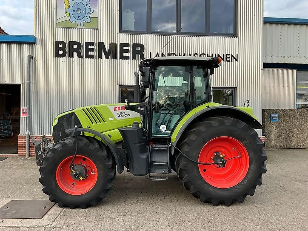 Claas ARION 650 CMATIC & TRIMBLE GFX 750 & PTG d'occasion — photo 1