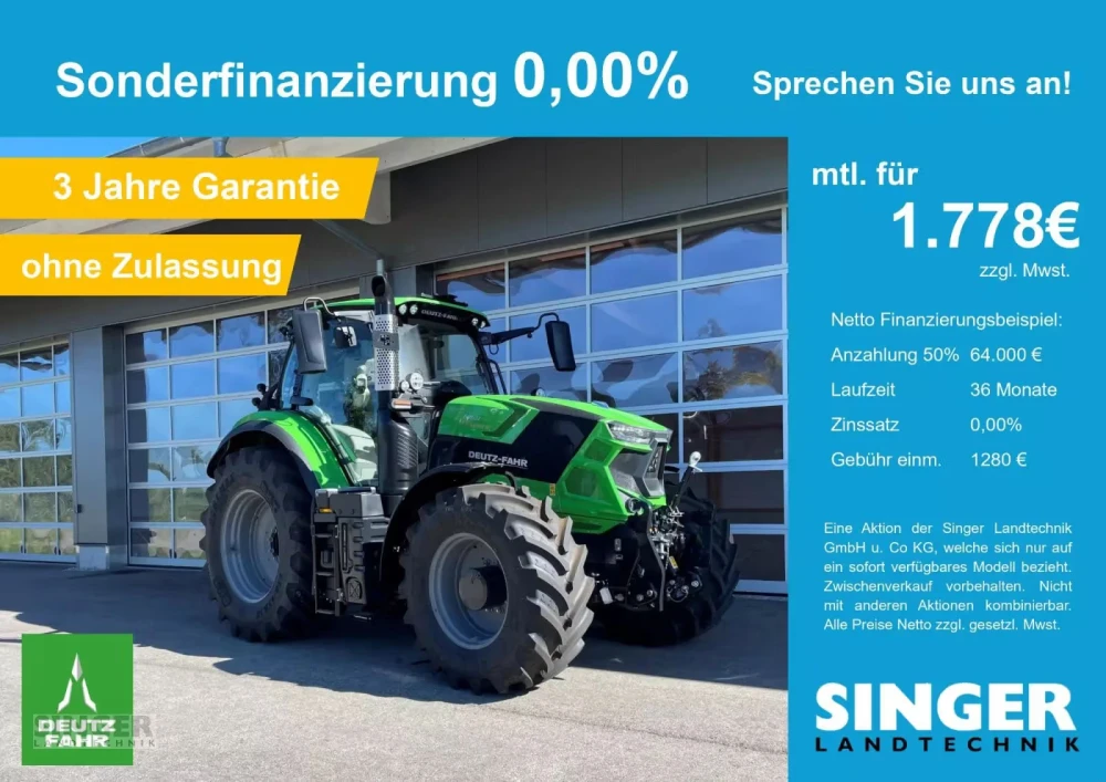 Deutz-Fahr 6160 TTV AGROSKY I-MONITOR LED ISOBUS d'occasion — photo 1