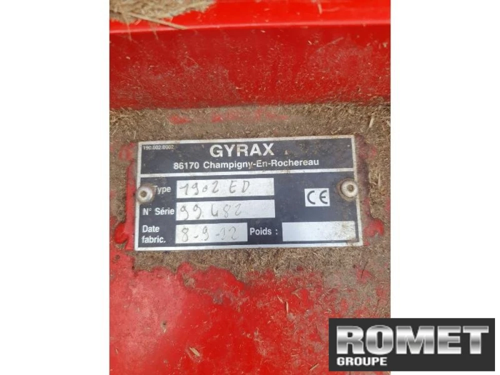 Gyrax / SIAM 1902 PRAIRIE d'occasion — photo 8