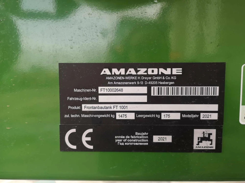 Amazone UF TWIN PREMIUM 2602 SUPER S2 24M d'occasion — photo 4