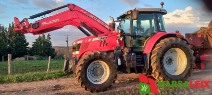Tracteur agricole - 165 CH - 7900H - 2014