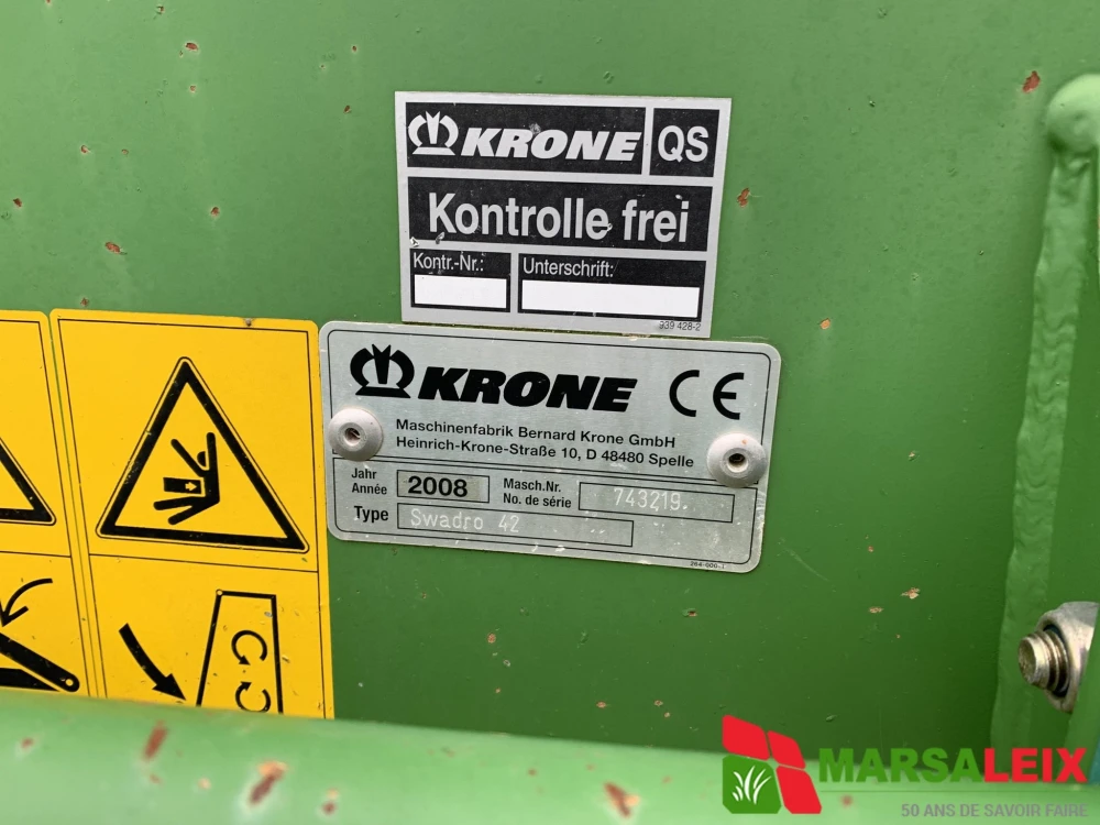 Krone SWADRO 42/13 d'occasion — photo 7