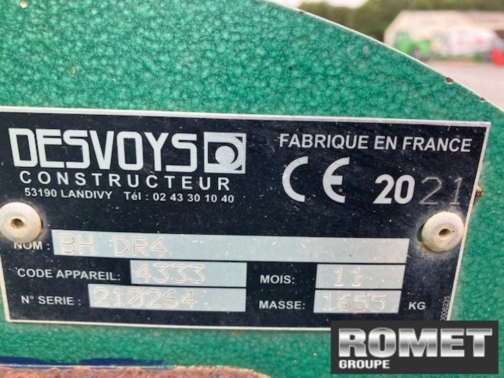 Desvoys DR4-320 d'occasion — photo 6