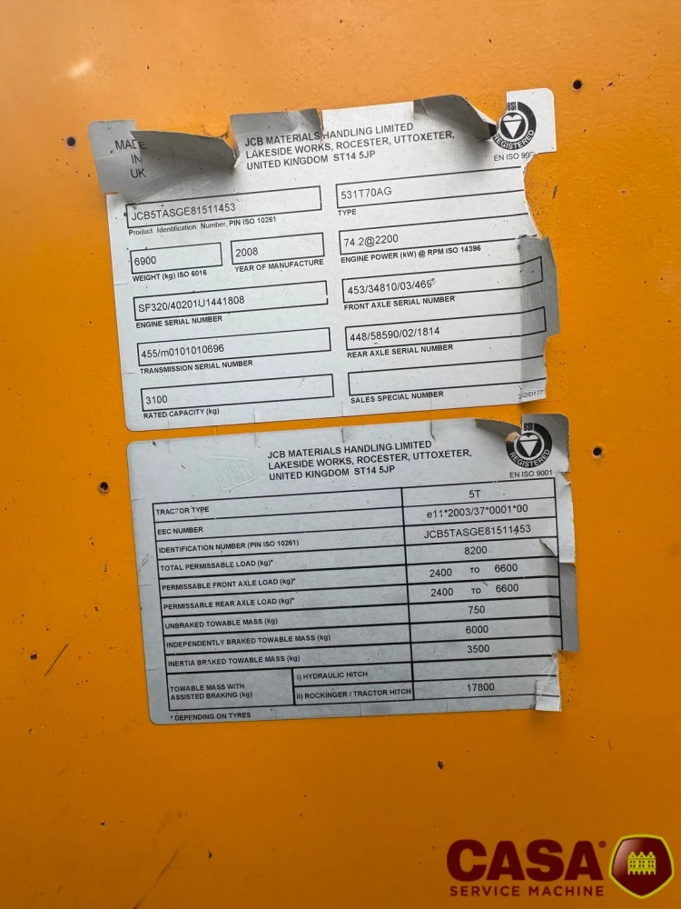 JCB 531-70 d'occasion — photo 29
