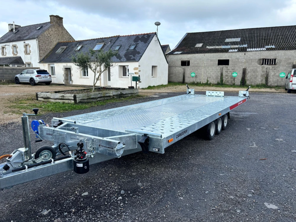 Temared TEMARED REMORQUE PLATEAU VOITURE 5820/3 3,5T  d'occasion — photo 2