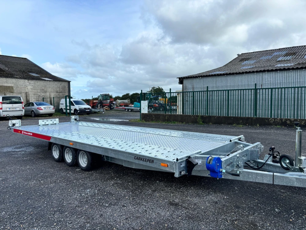 Temared TEMARED REMORQUE PLATEAU VOITURE 5820/3 3,5T  d'occasion — photo 5