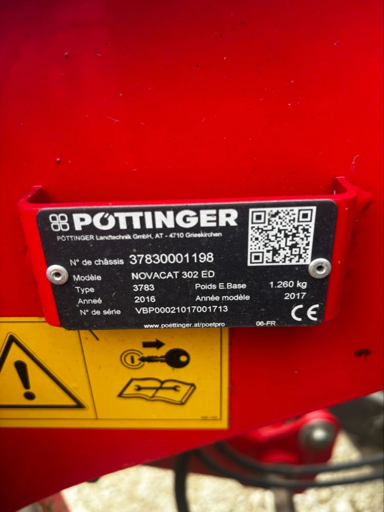 Pottinger NOVACAT 302 ED d'occasion — photo 15