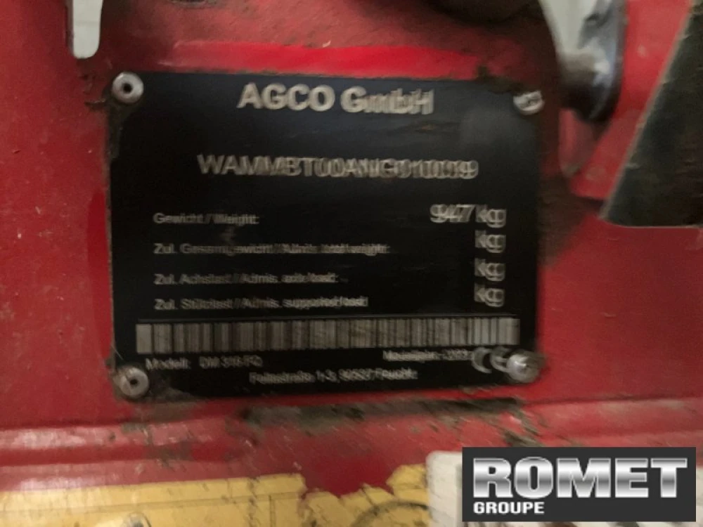 Massey Ferguson DM316FQ d'occasion — photo 7